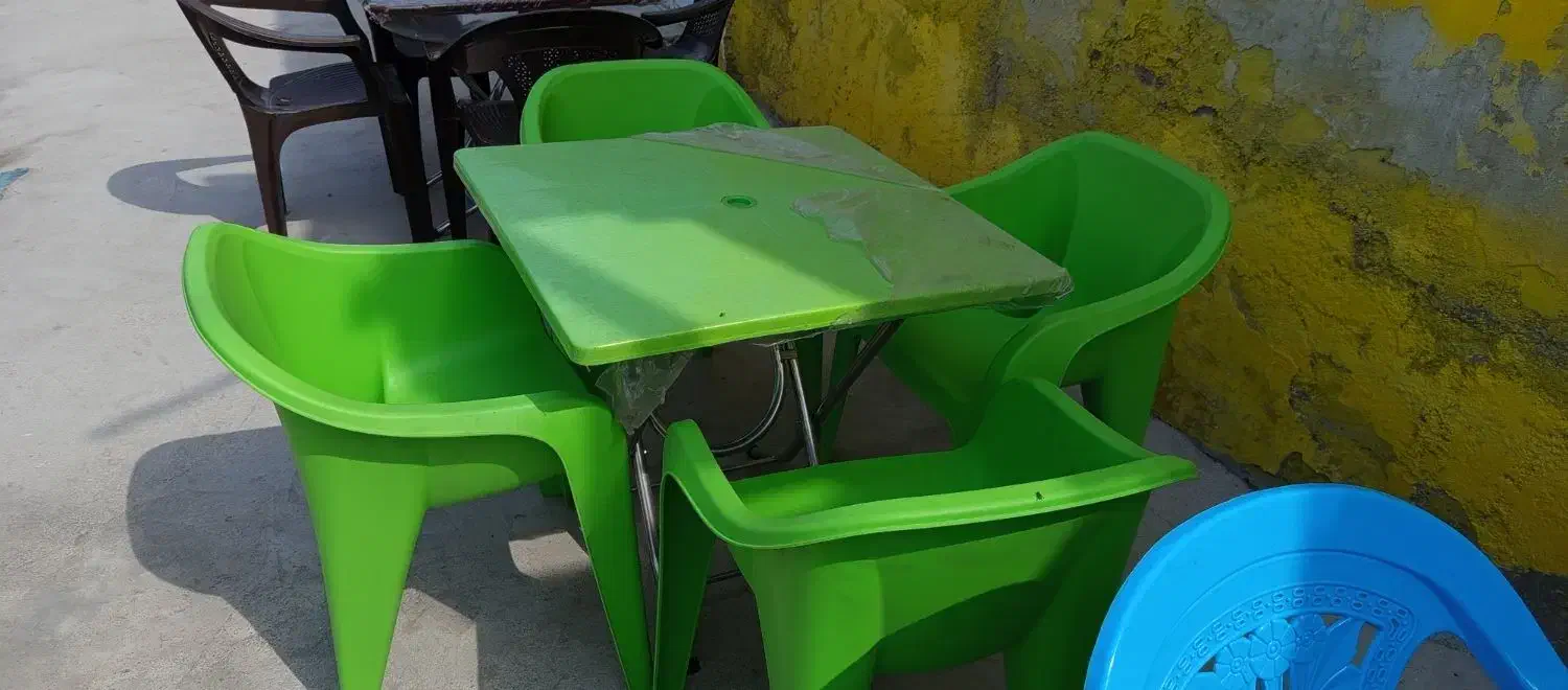 صندلی پلاستیکی طرح مبلی کد 100|میز و صندلی غذاخوری|دزفول, |دیوار