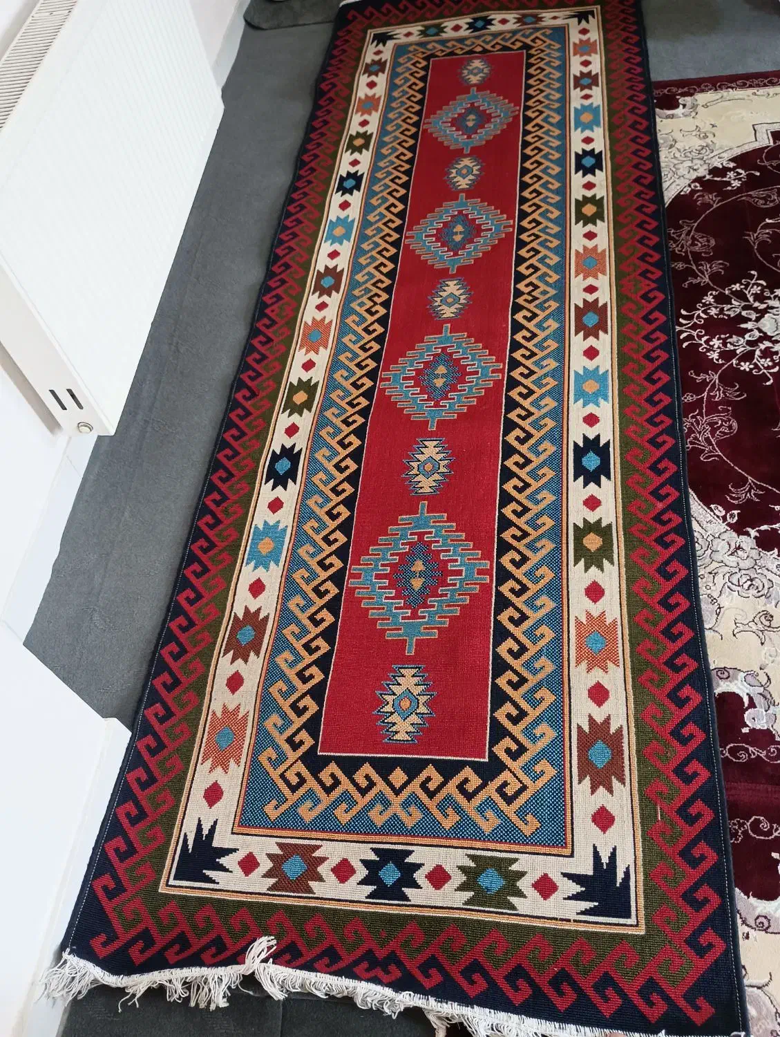 گلیم فرش|گلیم، جاجیم، گبه|زنجان, |دیوار