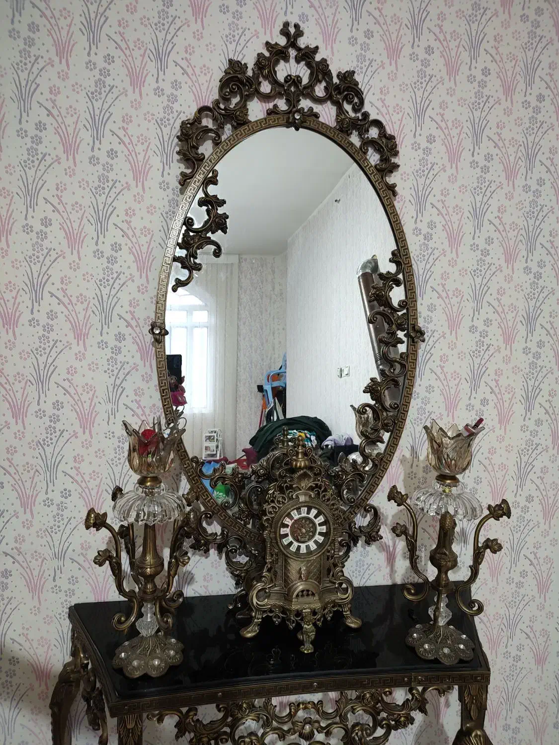 آینه و شمعدان|صنایع دستی و سایر لوازم تزئینی|خرمآباد, |دیوار