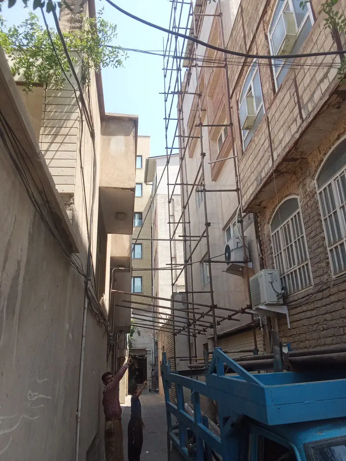 داربست فلزی|خدمات پیشه و مهارت|قم, ولیعصر|دیوار