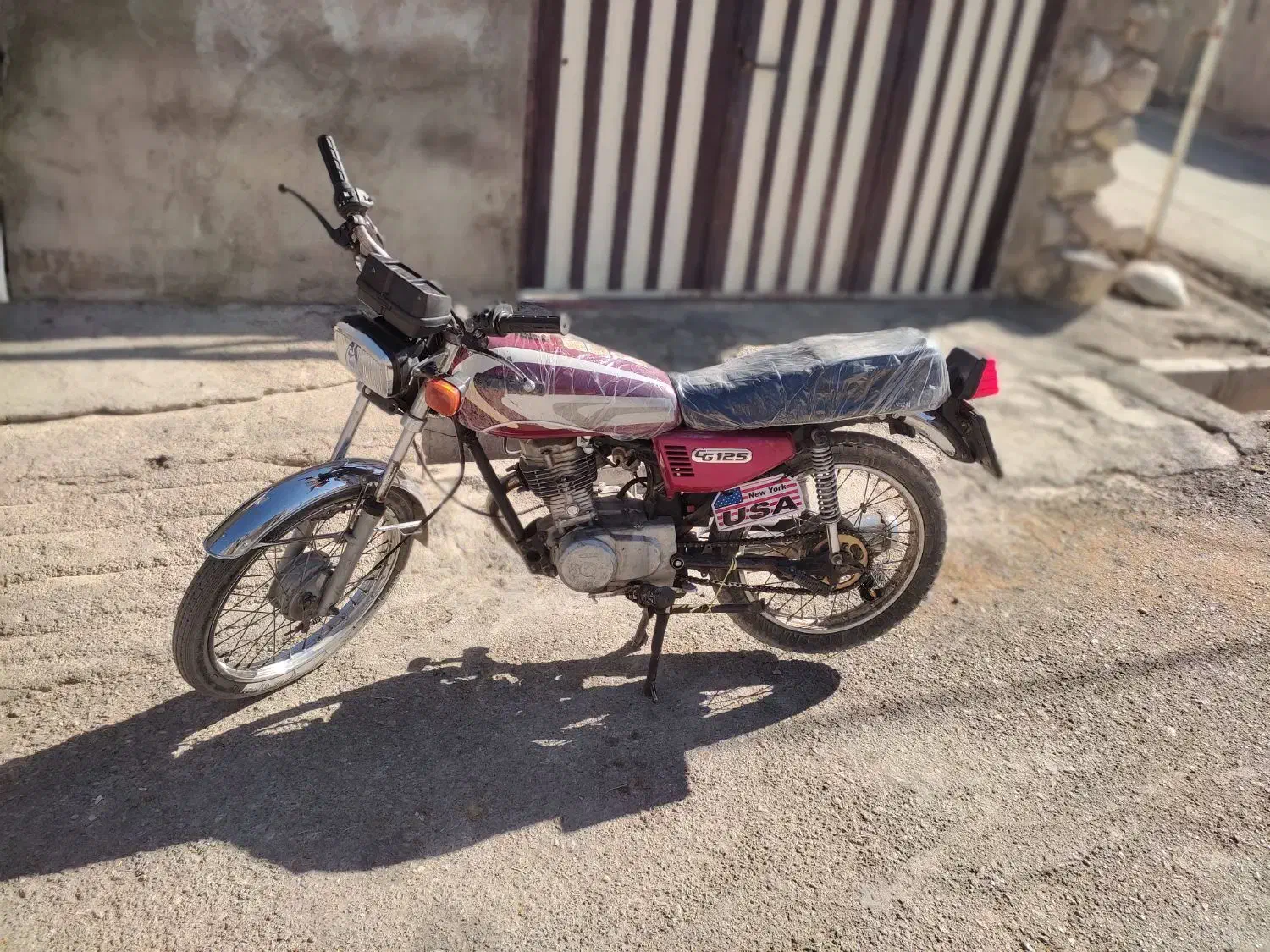 موتور مزایده تمیز|موتورسیکلت|نورآباد, |دیوار