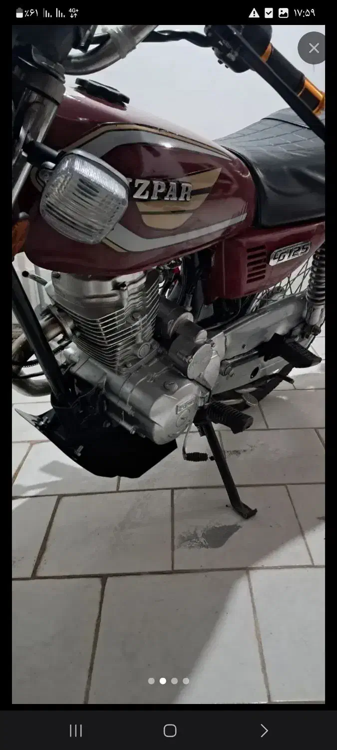 موتور هندا ۱۲۵|موتورسیکلت|بیرجند, |دیوار