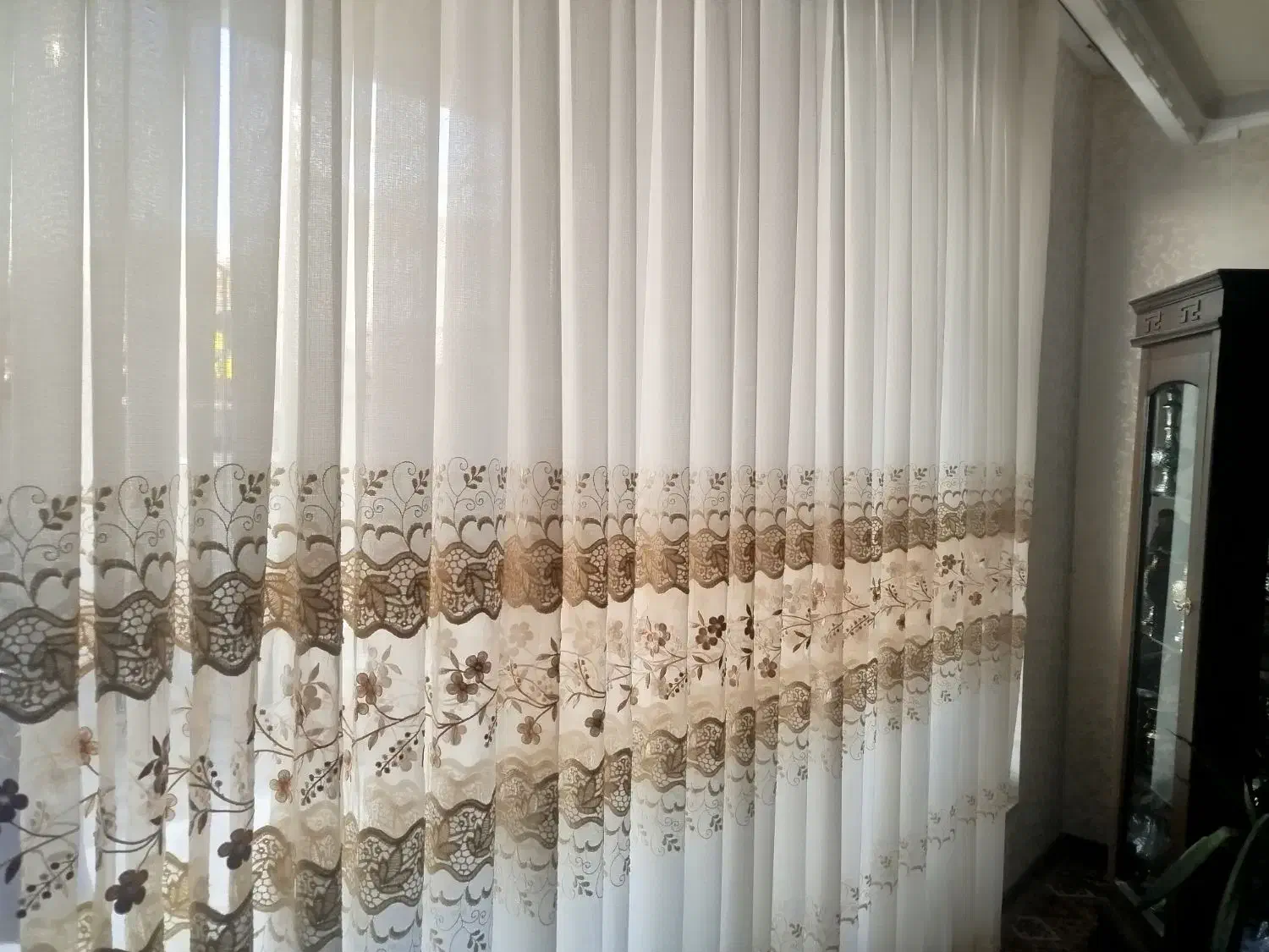 پرده کتان و عمودی|پرده، رانر، رومیزی|گلپایگان, |دیوار