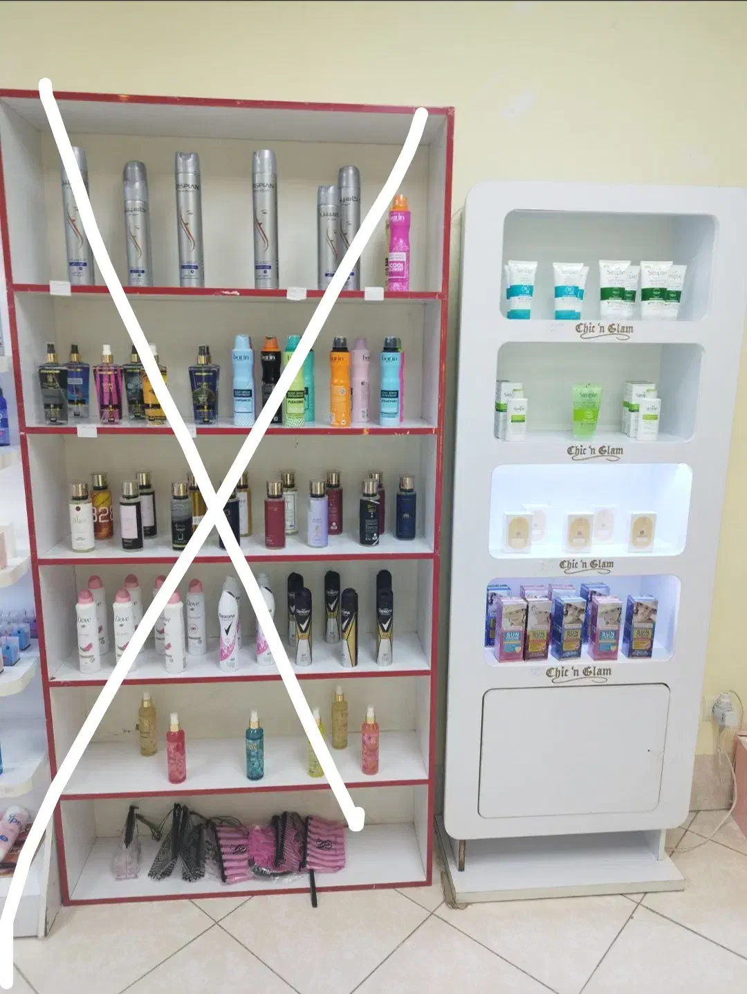 کمد لوازم آرایشی|بوفه، ویترین، کنسول|رباطکریم, مسکن مهر آبشناسان|دیوار