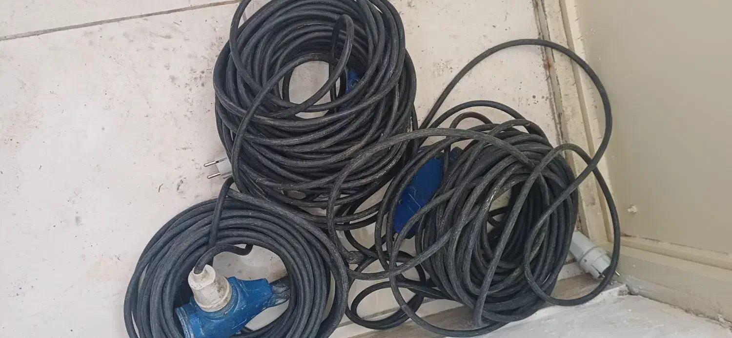 کابل سیار سالم با دو شاخه و سه راه صنعتی|ابزارآلات|رشت, کوی امام رضا|دیوار