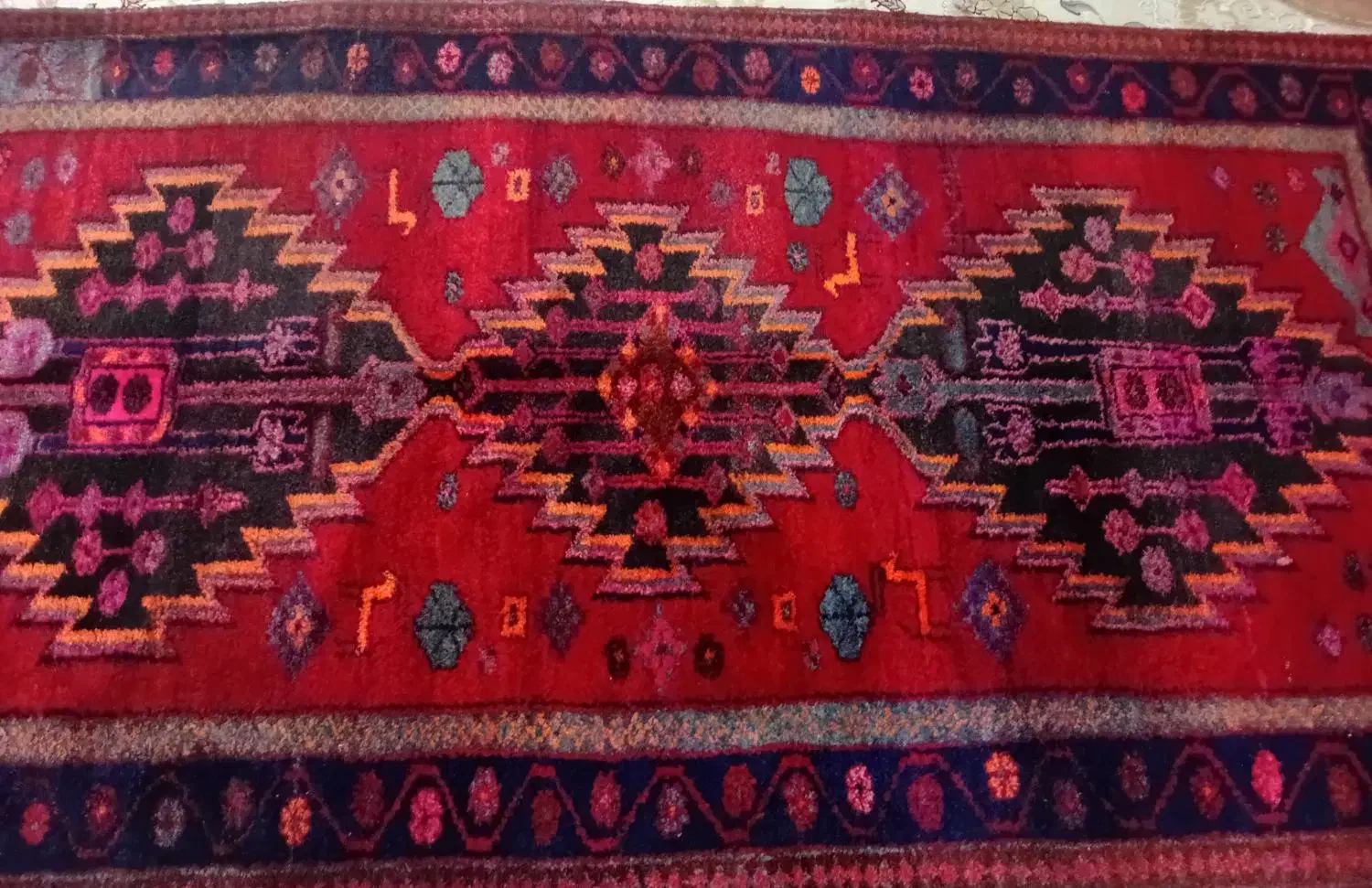 قالی محلی|فرش|آبدانان, |دیوار