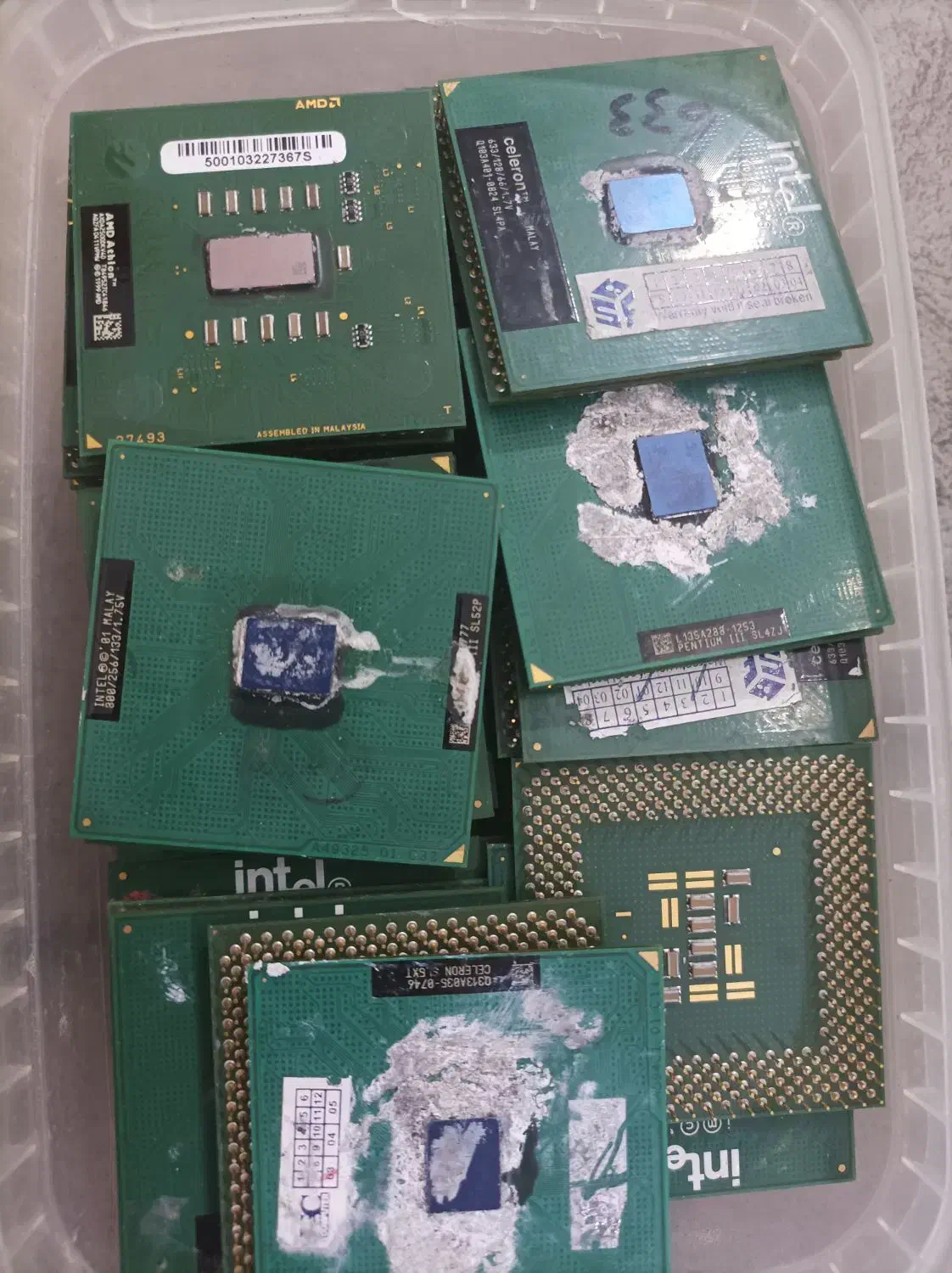 cpuسی پیو ضایعاتی|قطعات و لوازم جانبی رایانه|مشهد, ثامن|دیوار