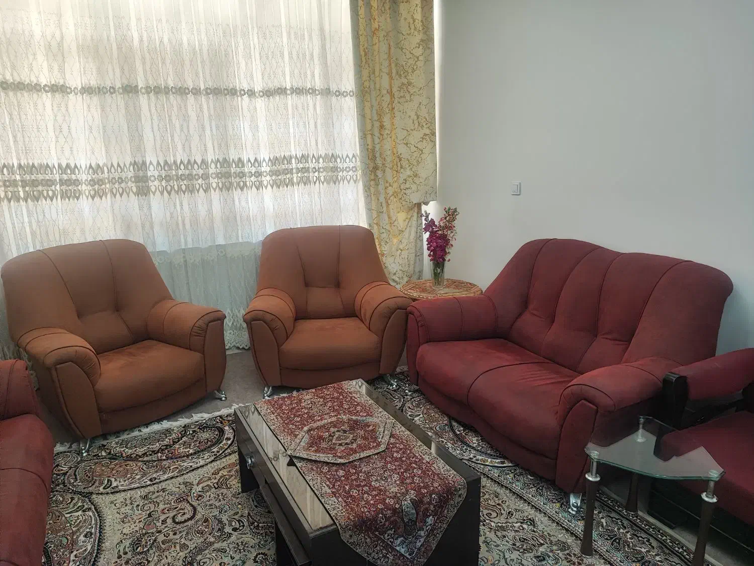 فروش مبل ۷ نفره|مبلمان خانگی و میز عسلی|محمدشهر, عباس آباد|دیوار