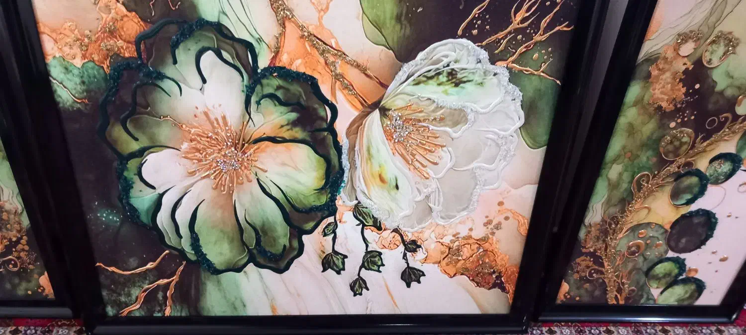 تابلو سه بعدی ذرین|تابلو، نقاشی، عکس|خرم‌آباد, |دیوار