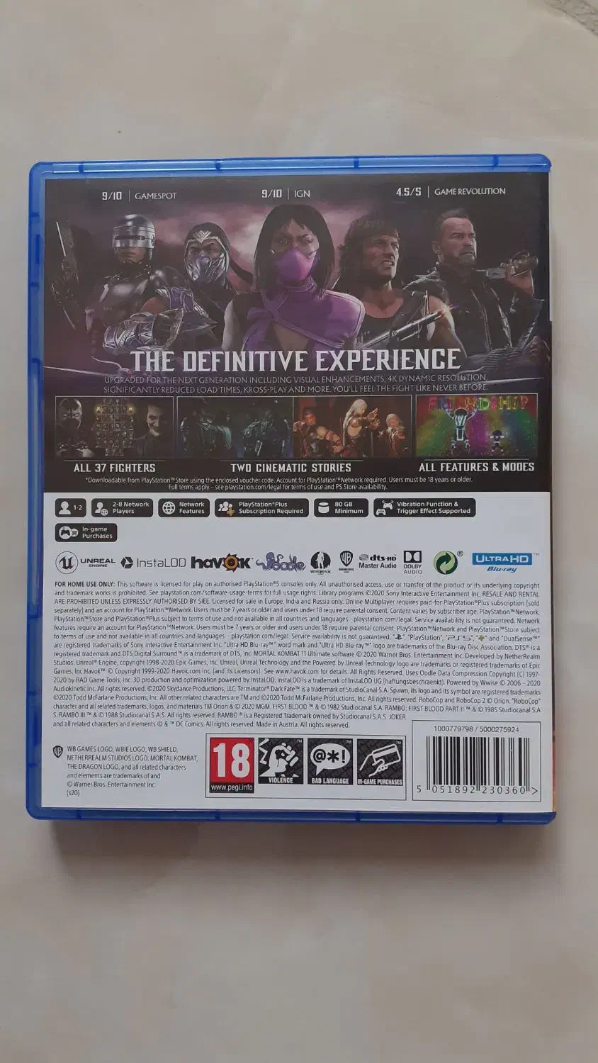 دیسک بازی Mortal Kombat 11 PS5|کنسول، بازی ویدئویی و آنلاین|کرمانشاه, |دیوار