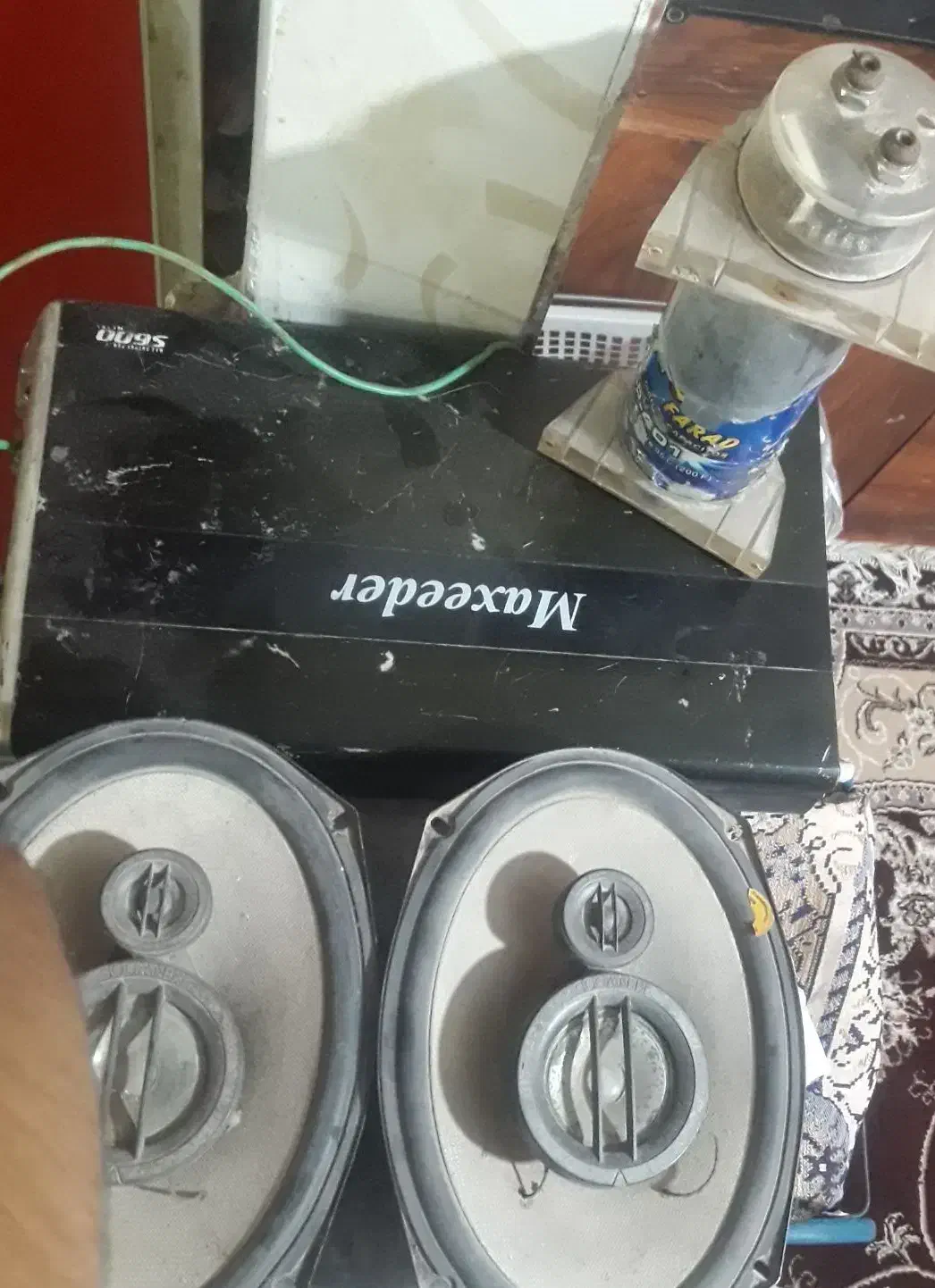 باند ۷۱۸ آمپیلی و خازن|سیستم صوتی خانگی|اهواز, شهرک دانشگاه|دیوار