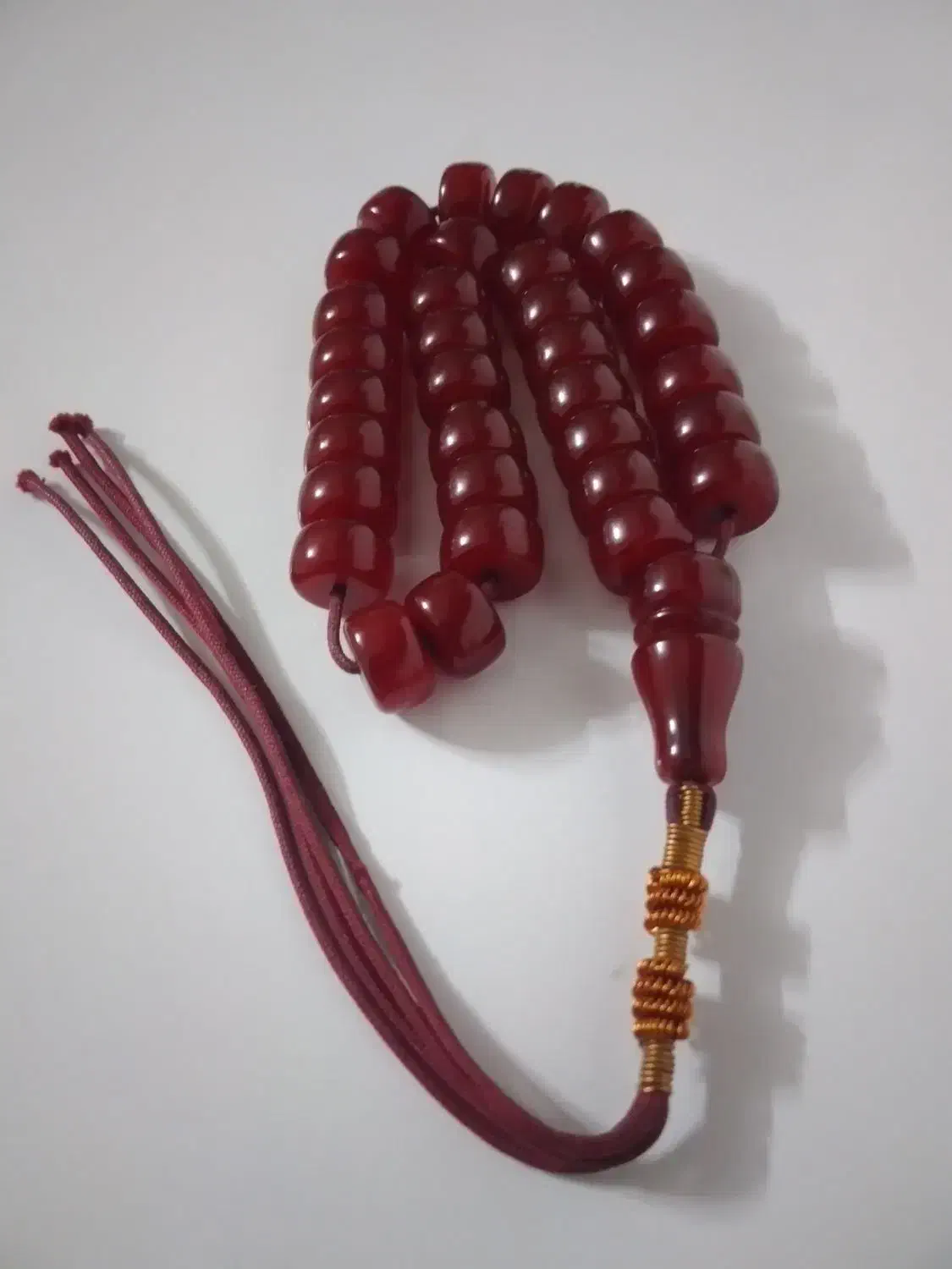 تسبیح سندلوس ۳۳عددی|کلکسیون اشیاء عتیقه|کنگاور, |دیوار