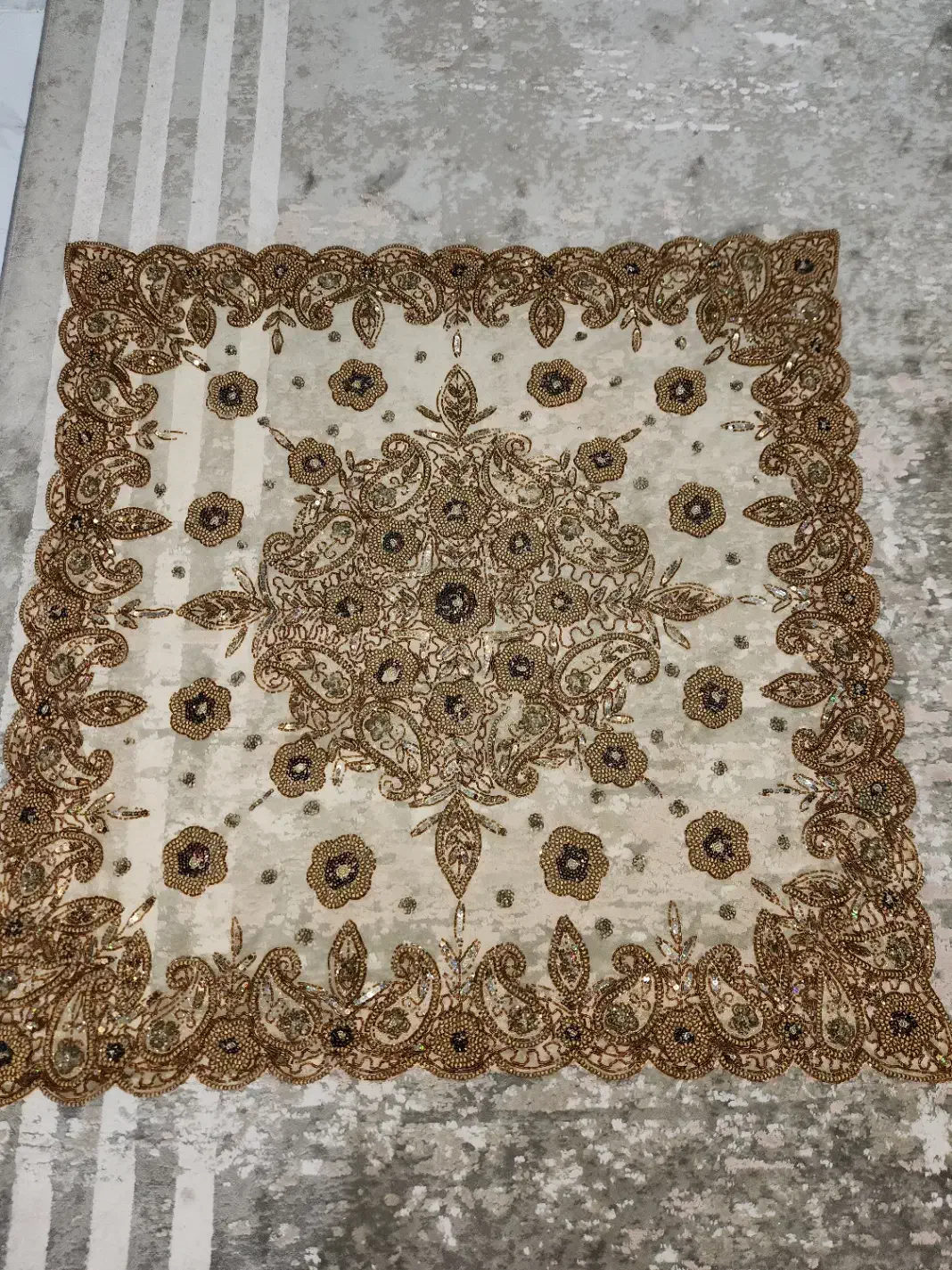 رومیزی دستدوز|پرده، رانر، رومیزی|گرگان, |دیوار