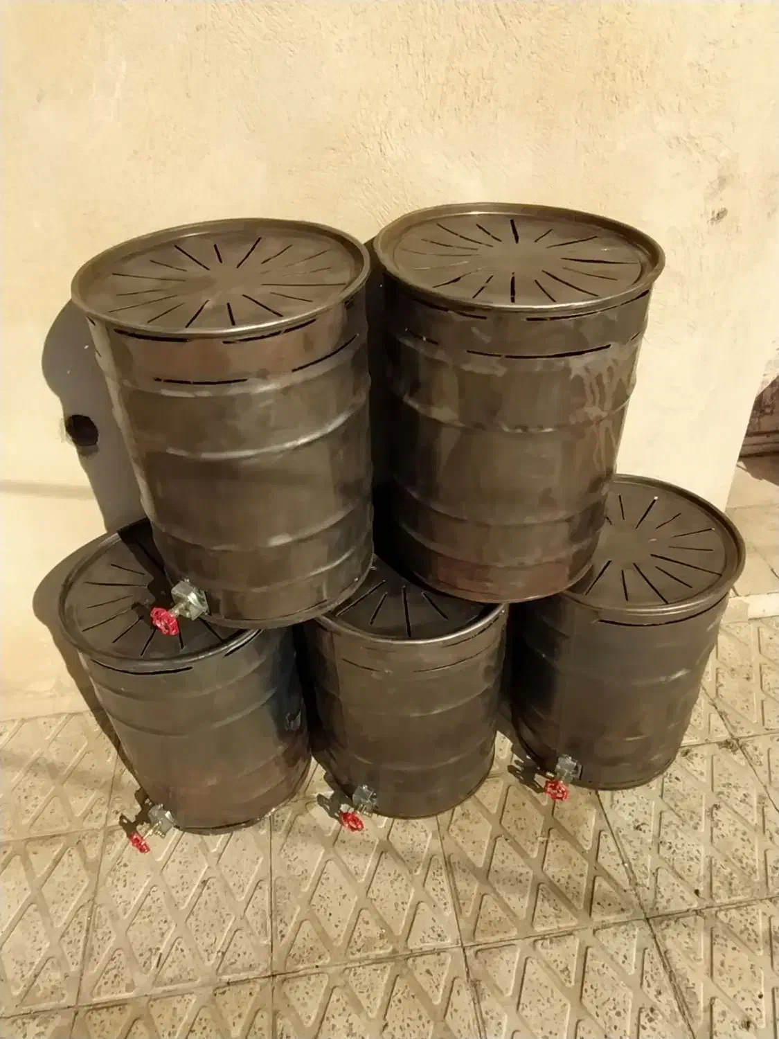 بخاری محوطه ای|بخاری، هیتر، شومینه|کوهسار (البرز), |دیوار