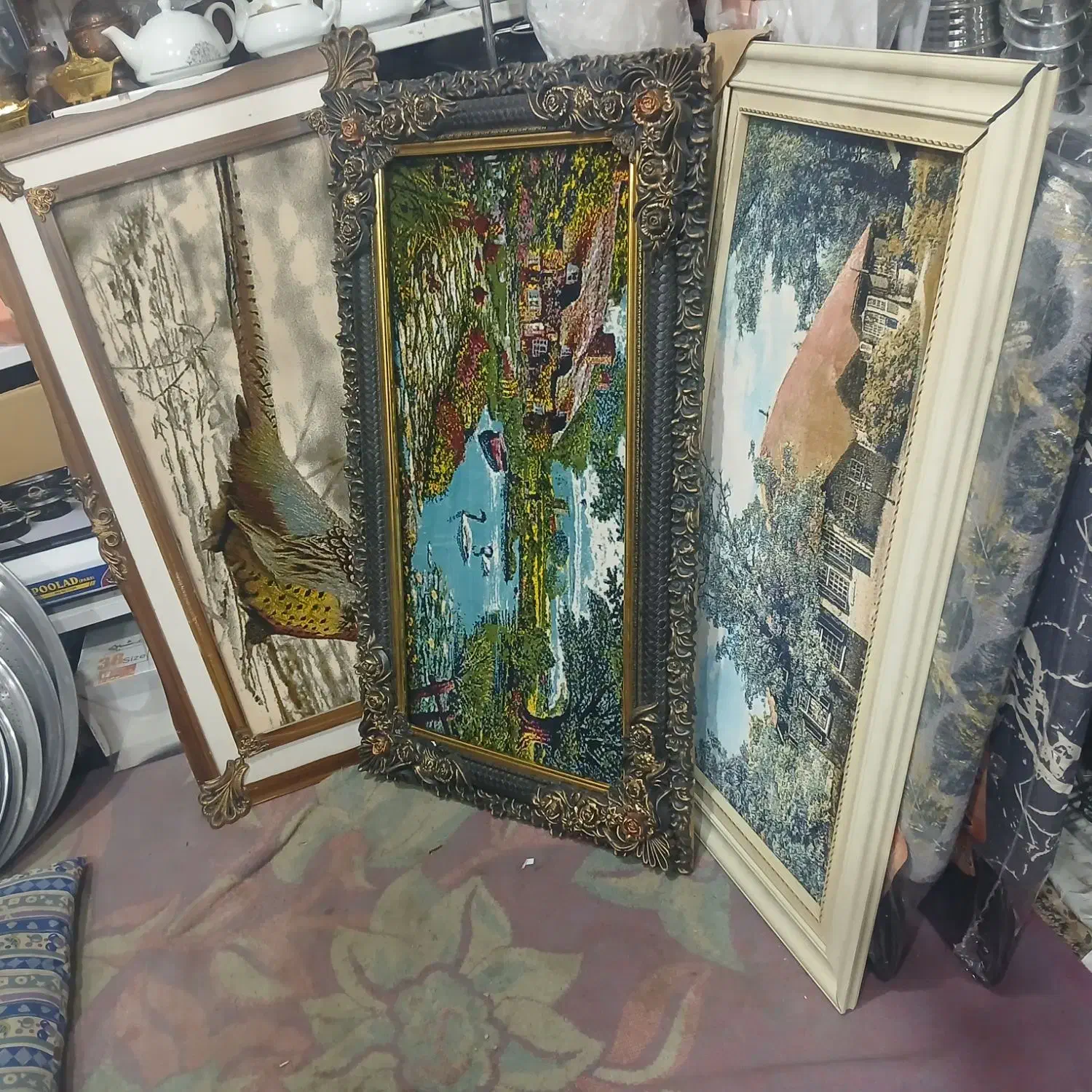 سه عدد تابلو نو|تابلو فرش|بندر ماهشهر, |دیوار