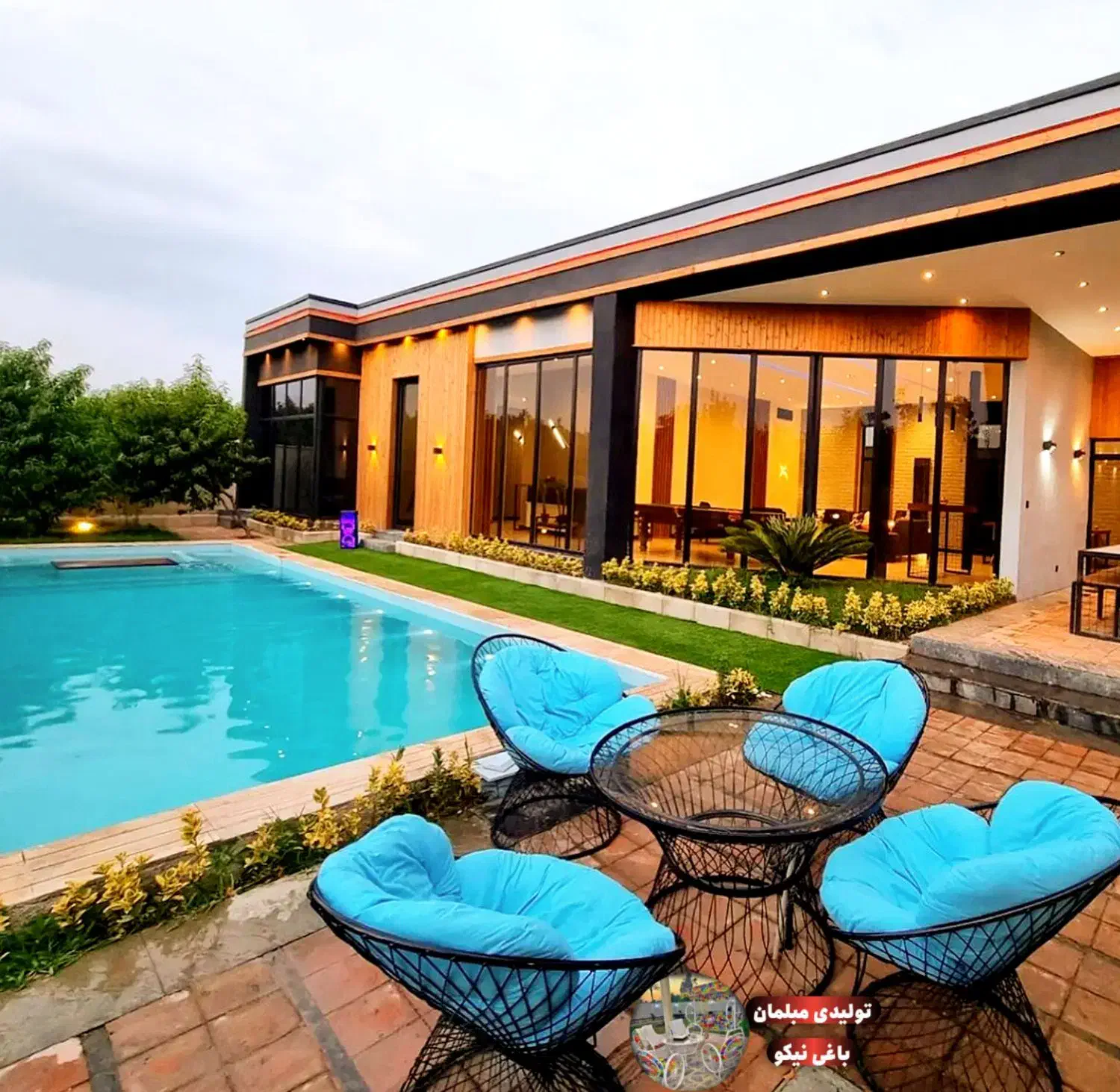 طراحی شیک و مقاوم صندلی باغی / اقتصادی مدل بامبو|صندلی و نیمکت|سلمان‌شهر, |دیوار