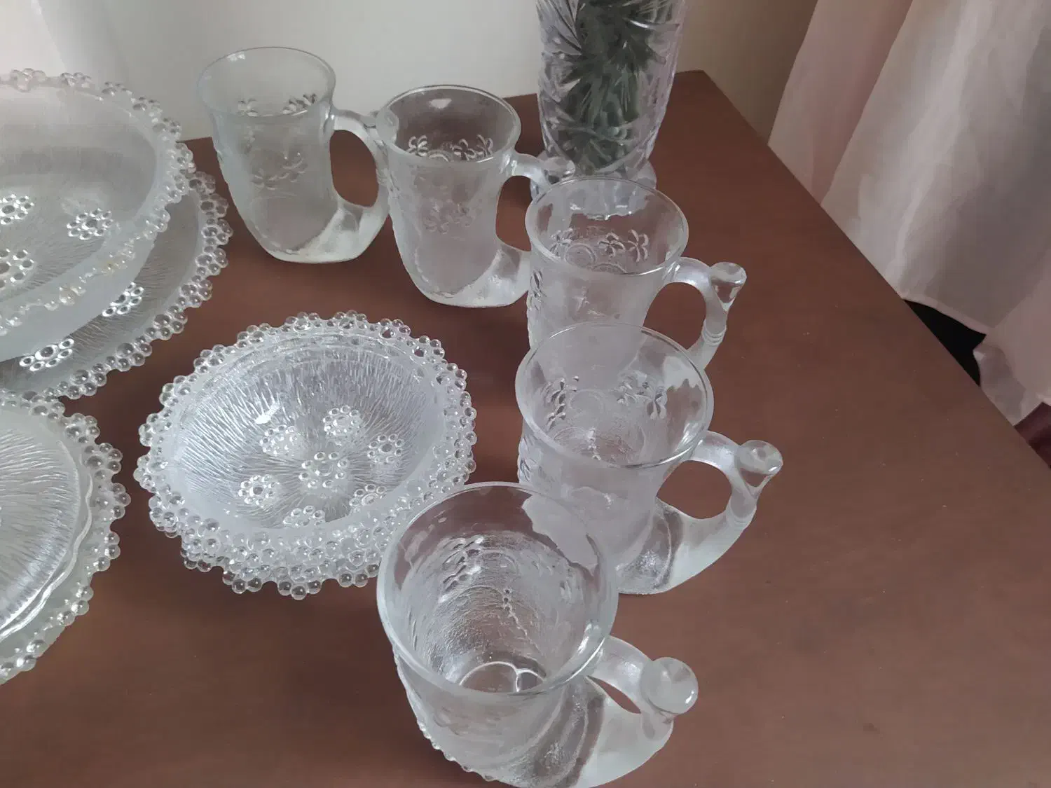 سرویس بلور ژاپنی همراه لیوان|ظروف سرو و پذیرایی|شهریار, شهرک وائین|دیوار