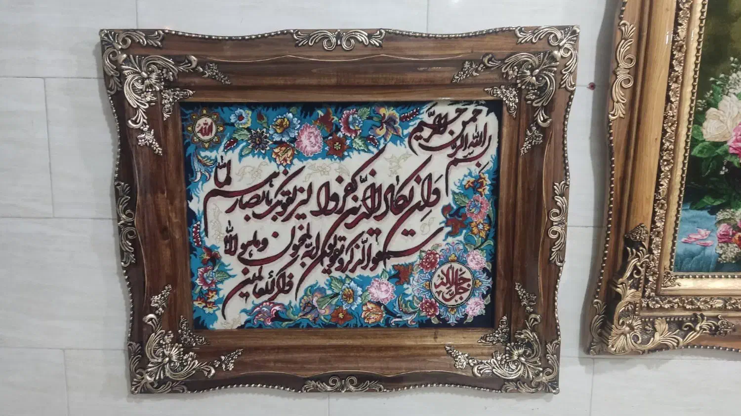 تابلو دستبافت|تابلو فرش|تبریز, |دیوار