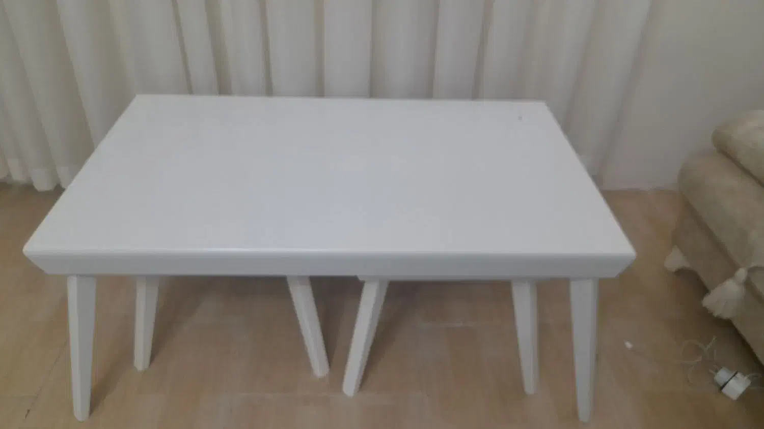 جلومبلی و دوتا عسلی|مبلمان خانگی و میز عسلی|محمدیه-قزوین, |دیوار