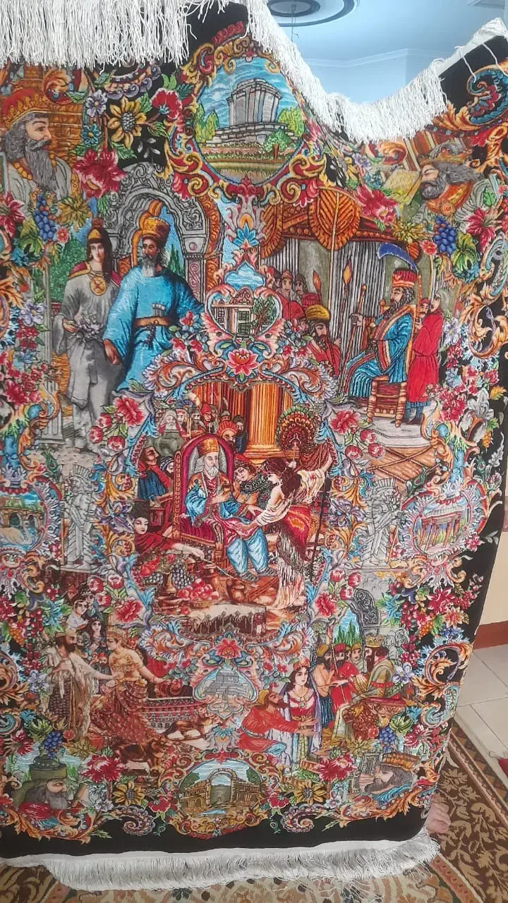 تابلو فرش دستباف سلاطین|تابلو فرش|اردبیل, |دیوار