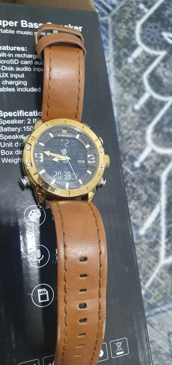 ساعت ناوی فورس دو زمانه|ساعت|اهواز, کمپلو شمالی|دیوار