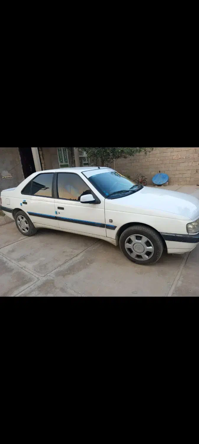 405 سفید تیوفایو مدل 99|خودرو سواری و وانت|وحدتیه, |دیوار