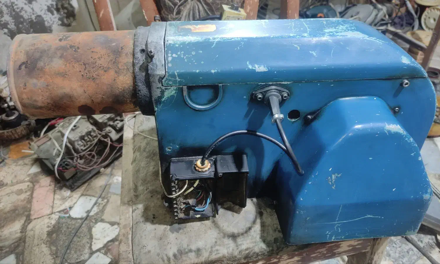 یک عدد مشعل گازوئیلی 3 تا 5|آبگرمکن، پکیج، شوفاژ|گنبد کاووس, |دیوار