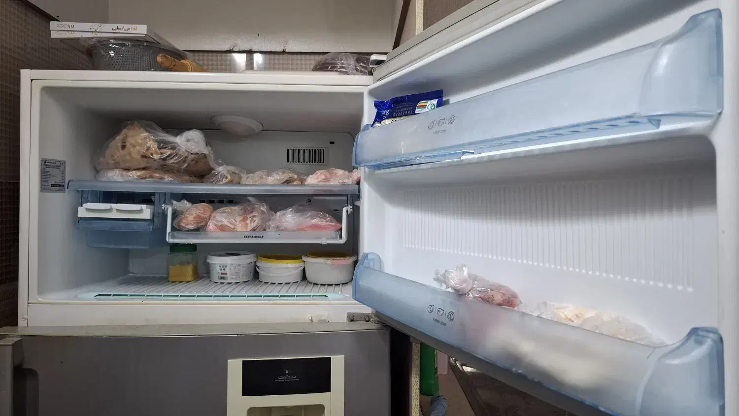 فروش دودستگاه یخچال دونارویخساران|یخچال و فریزر|قنوات, |دیوار