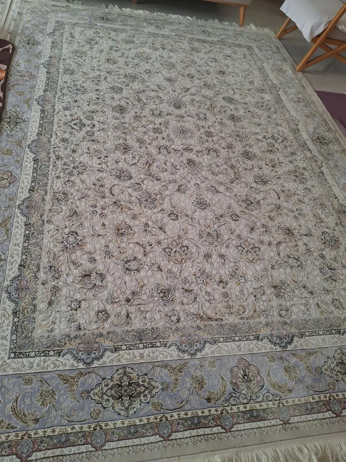 ۳تخته فرش ۹متری ۱۲۰۰شانه تراکم ۳۶۰۰ درحد نو|فرش|نجف‌آباد, یزدانشهر|دیوار