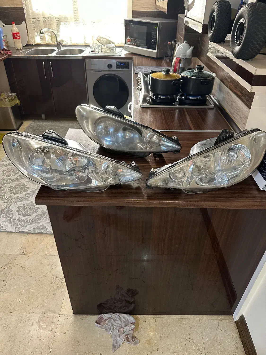 چراغ جلو۲۰۶|قطعات یدکی و لوازم جانبی|تهران, زرگنده|دیوار