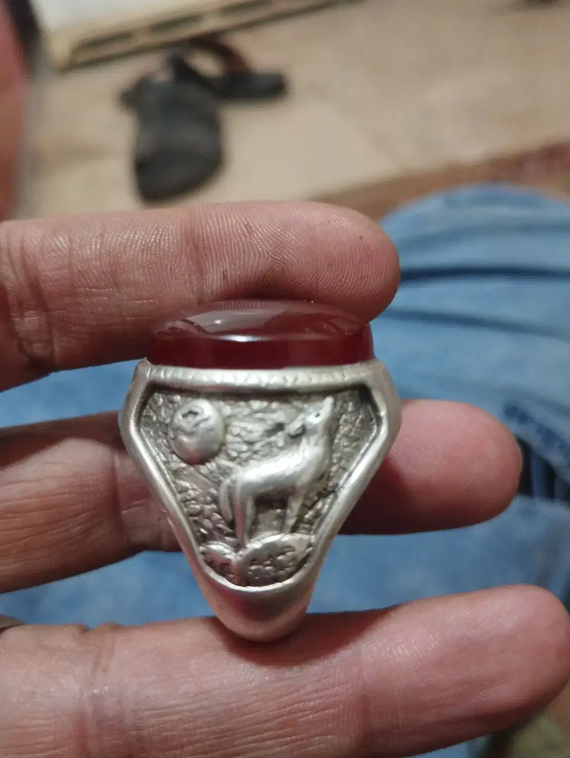 انگشتر عقیق آب دار|جواهرات|پاکدشت, پاکدشت (مامازند)|دیوار