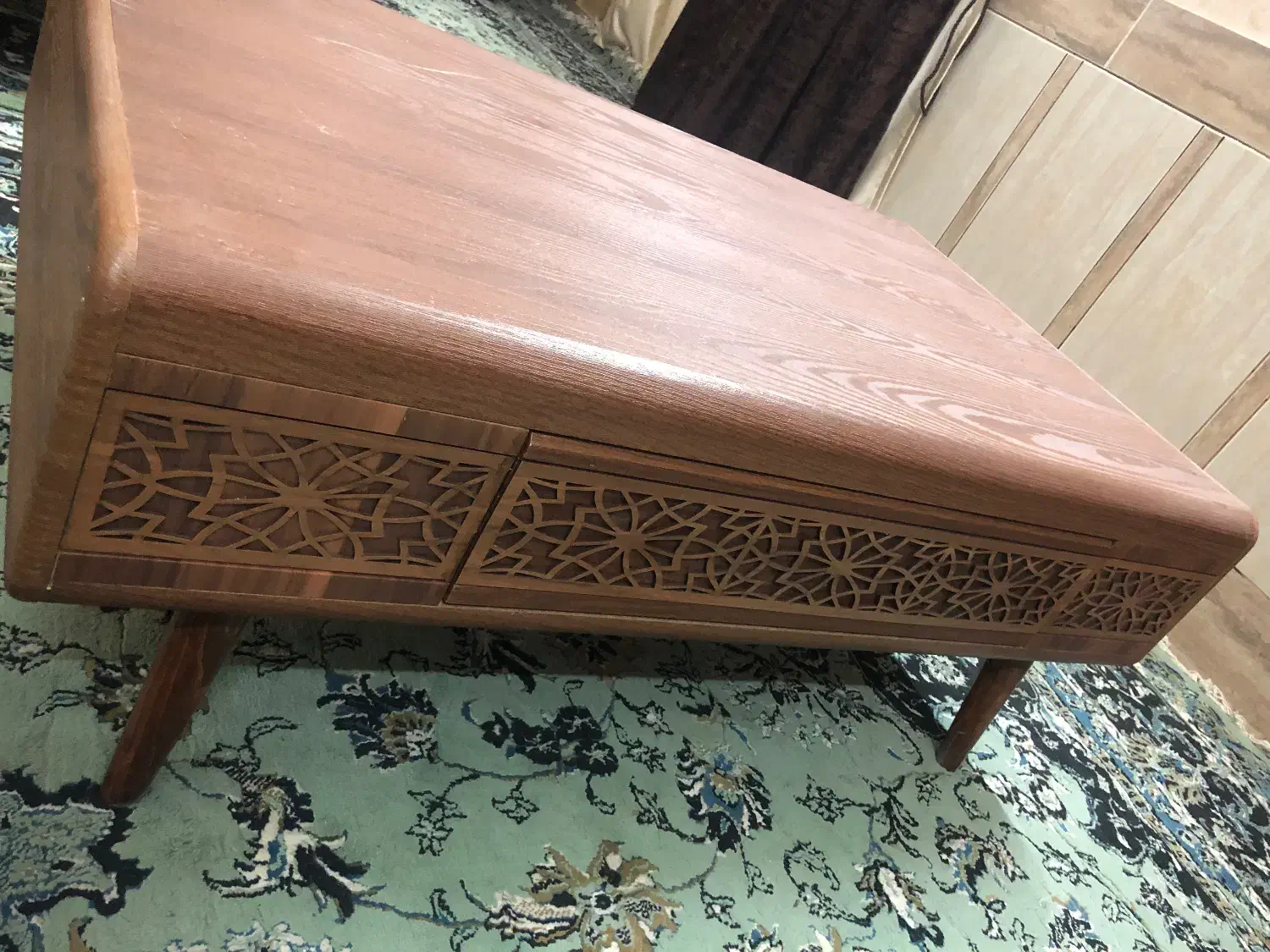 ست میز تلویزیون و جلومبلی|مبلمان خانگی و میز عسلی|لار, |دیوار