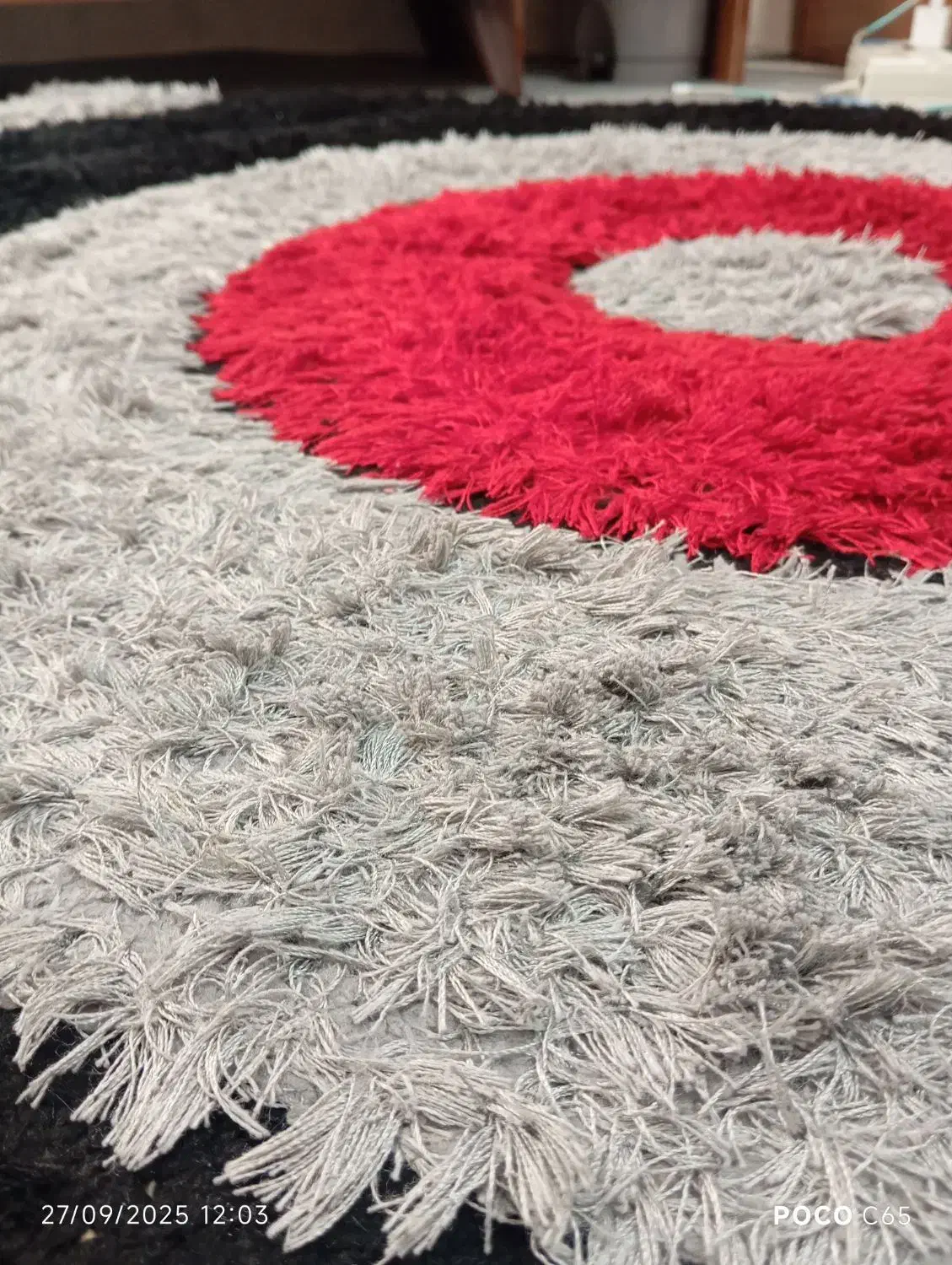 گلیم فرش شگی سه بعدی|گلیم، جاجیم، گبه|کرمانشاه, |دیوار