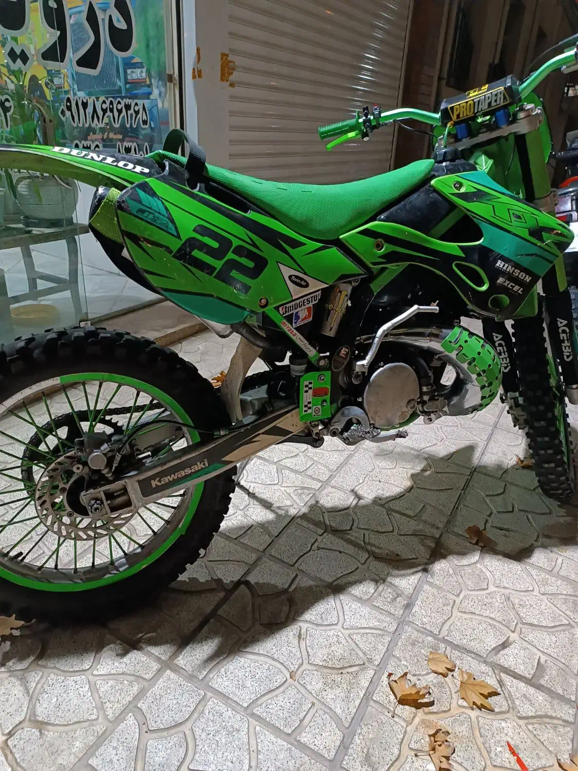 کراس کاوازاکی kx دوزمانه انجین صفر|موتورسیکلت|کرج, حصارک پایین|دیوار