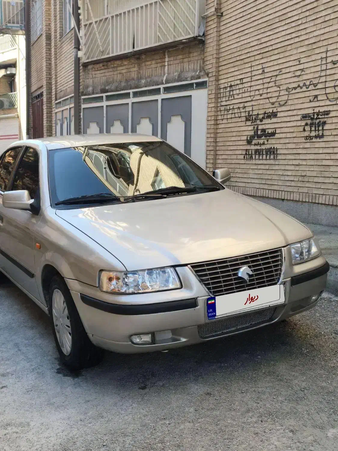 سمند 83 بژ|خودرو سواری و وانت|سنندج, |دیوار