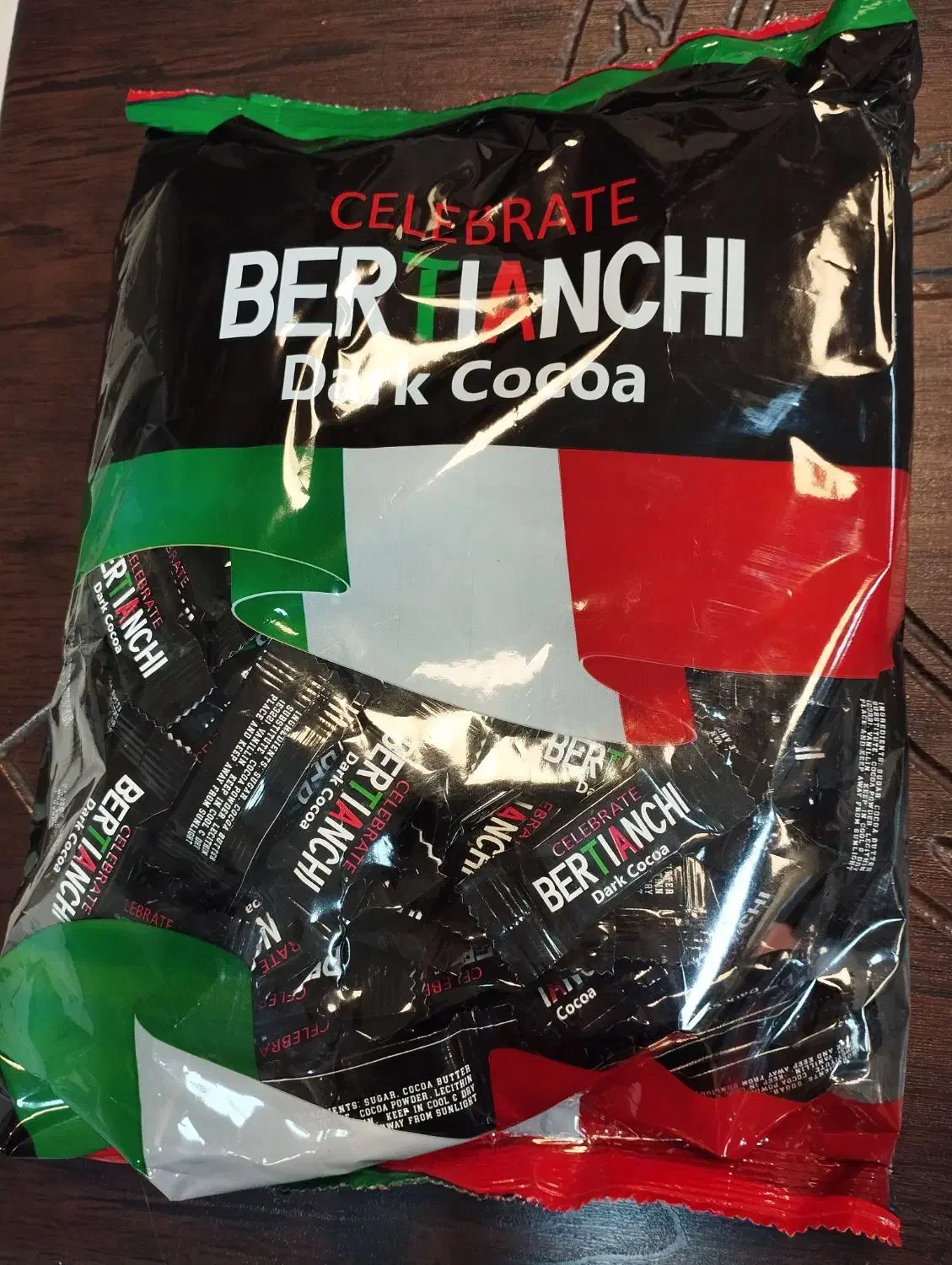 شکلات کاکائویی تلخ ۳ گرم برتیانچی ۸۰۰ گرم|خوردنی و آشامیدنی|کرج, مجتمع صنفی صنعتی|دیوار