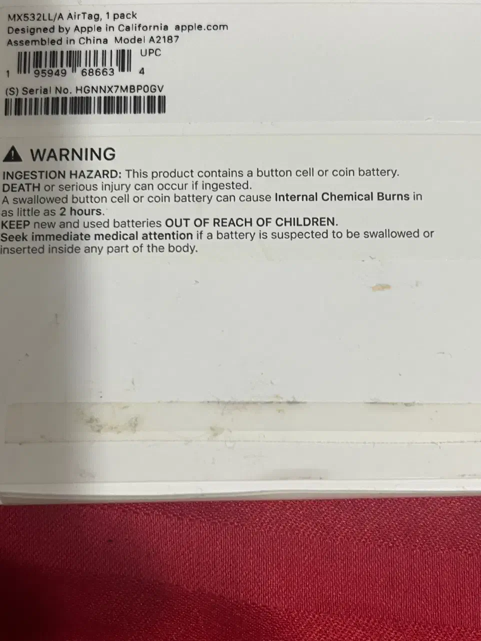 ایرتگ نو تاحالا پیر نشده سفارش امریکا هست همه|لوازم جانبی موبایل و تبلت|تهران, دانشگاه شریف|دیوار