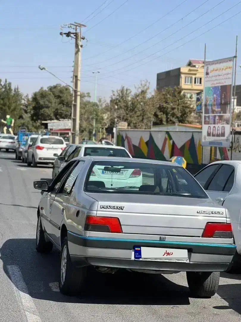 پژو۴۰۵مدل89دوگانه کارخانه|خودرو سواری و وانت|خوی, |دیوار