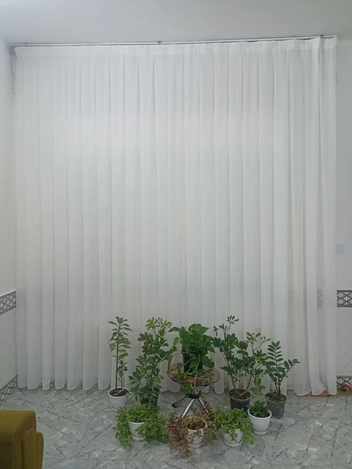 پرده|پرده، رانر، رومیزی|تربت جام, باغ سنگان سفلی|دیوار