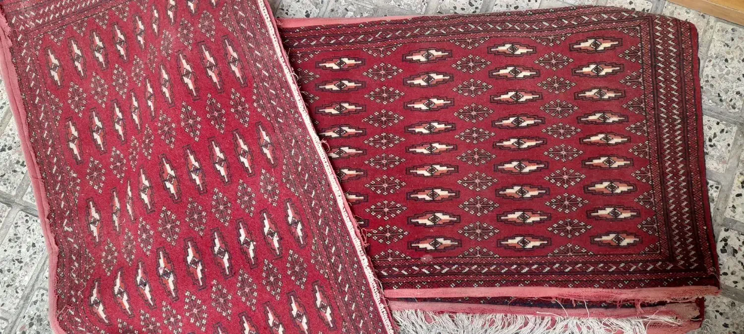 پشتی دستباف ترکمن|پشتی|مشهد, وحید|دیوار