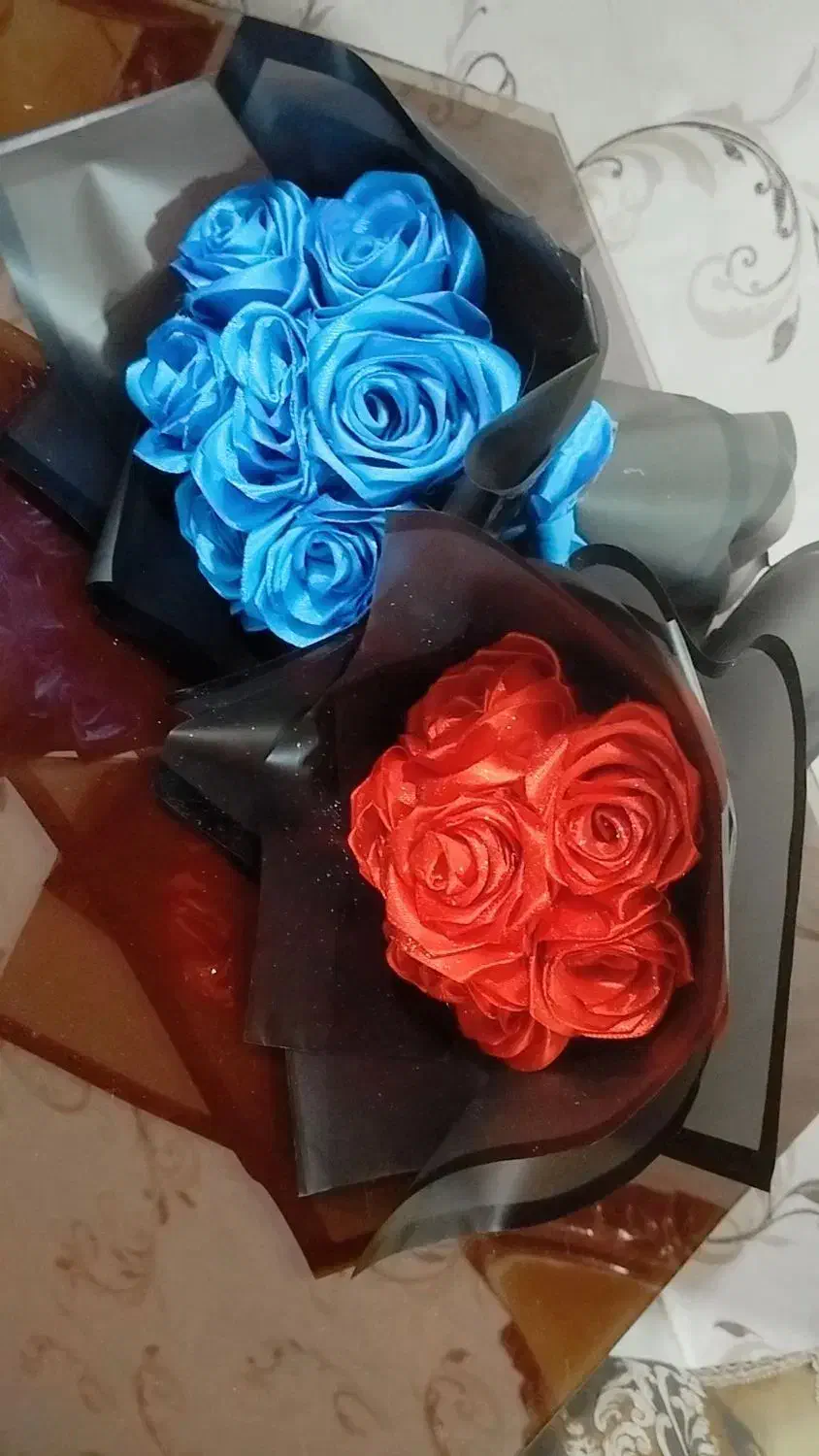 گل روبانی25|گل مصنوعی|زنجان, |دیوار