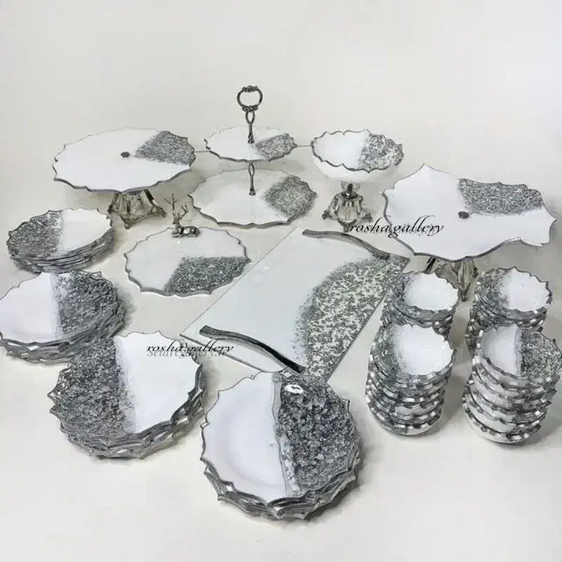 ساخت انواع رزین|ظروف سرو و پذیرایی|بروجرد, |دیوار