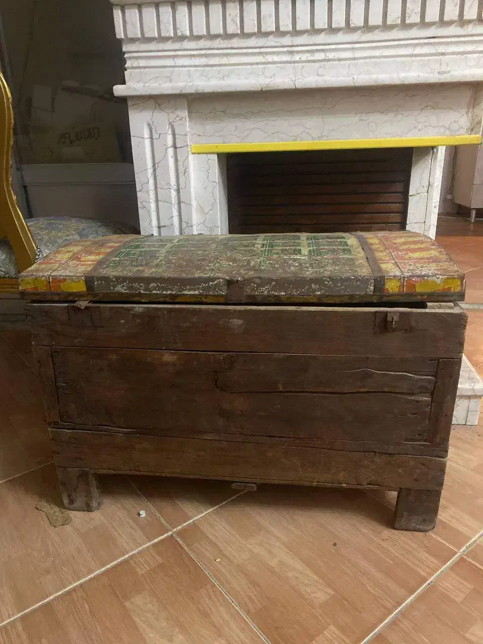 صندوق قدیمی چوبی|کلکسیون اشیاء عتیقه|تهران, قیطریه|دیوار