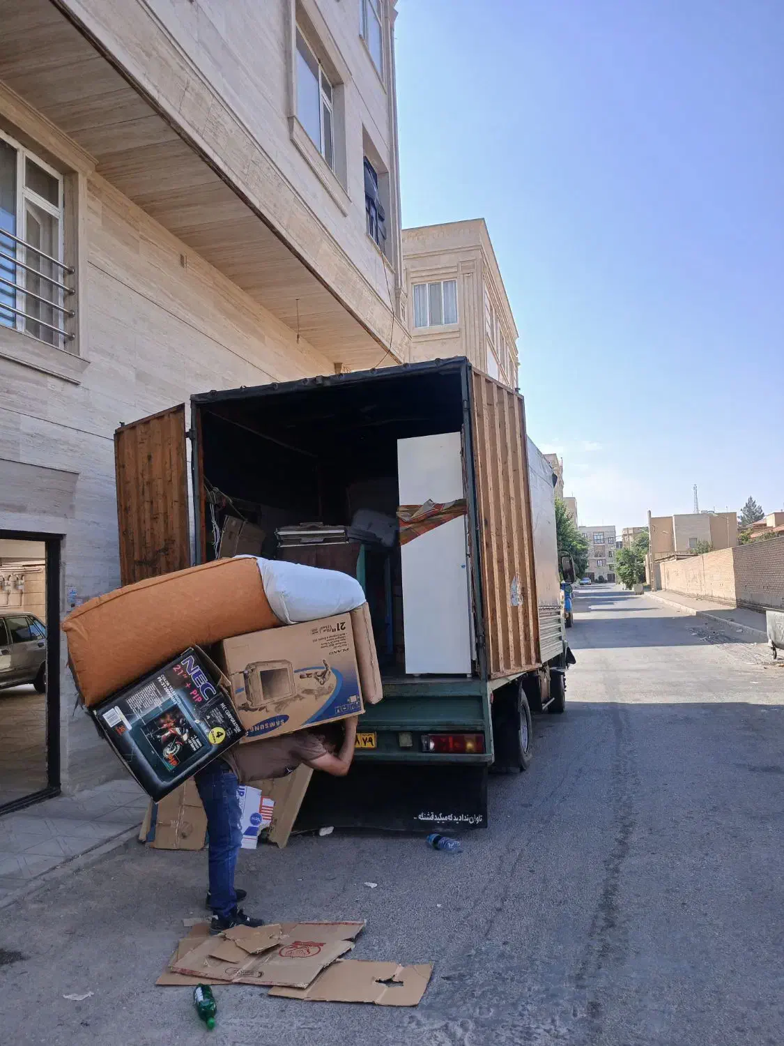 باربری رضایت بار کامیون‌های بزرگ بسته بندی حرفه ای|خدمات حمل و نقل|الوند, |دیوار