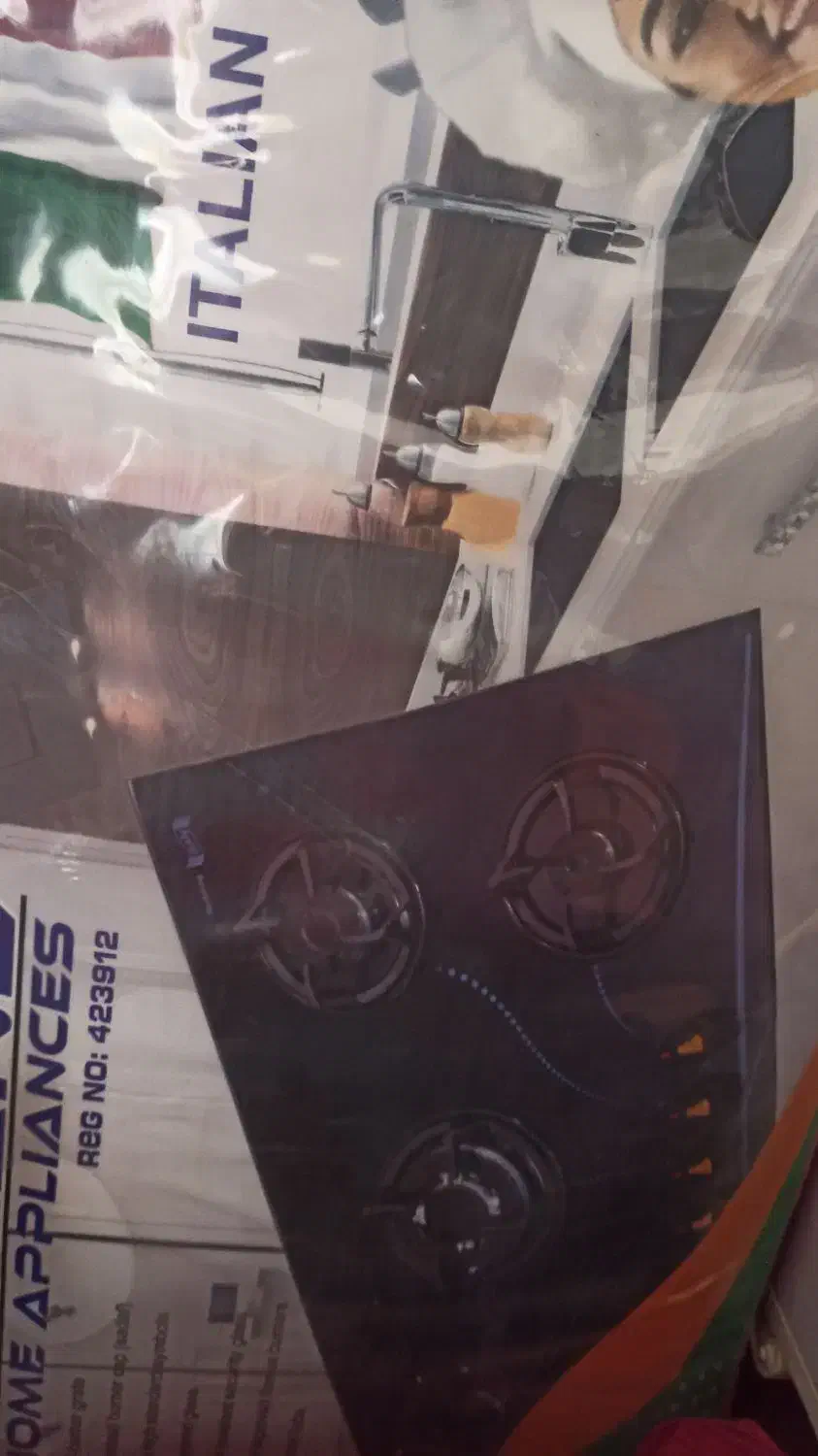 اجاق گاز صفحه ای نو|اجاق گاز و لوازم برقی پختوپز|نورآباد ممسنی, |دیوار