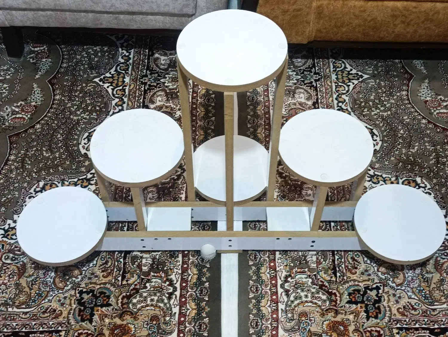 دو اسنتد گل 6 تایی و 3 تایی|کتابخانه، شلف، قفسه‌های دیواری|مریوان, |دیوار