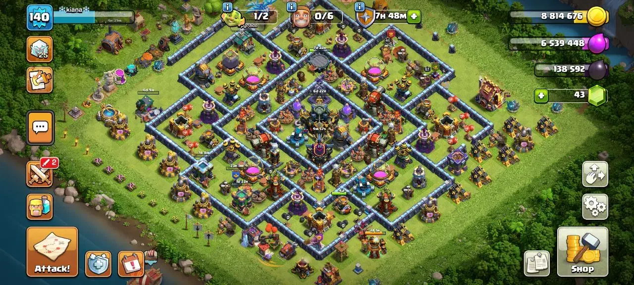 اکانت کلش آف کلنز|کنسول، بازی ویدئویی و آنلاین|مرند, |دیوار