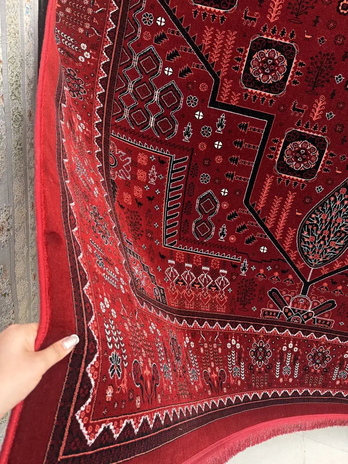 عرضه انواع فرش های لاکی در فروشگاه فرش کریوند|فرش|دزفول, |دیوار