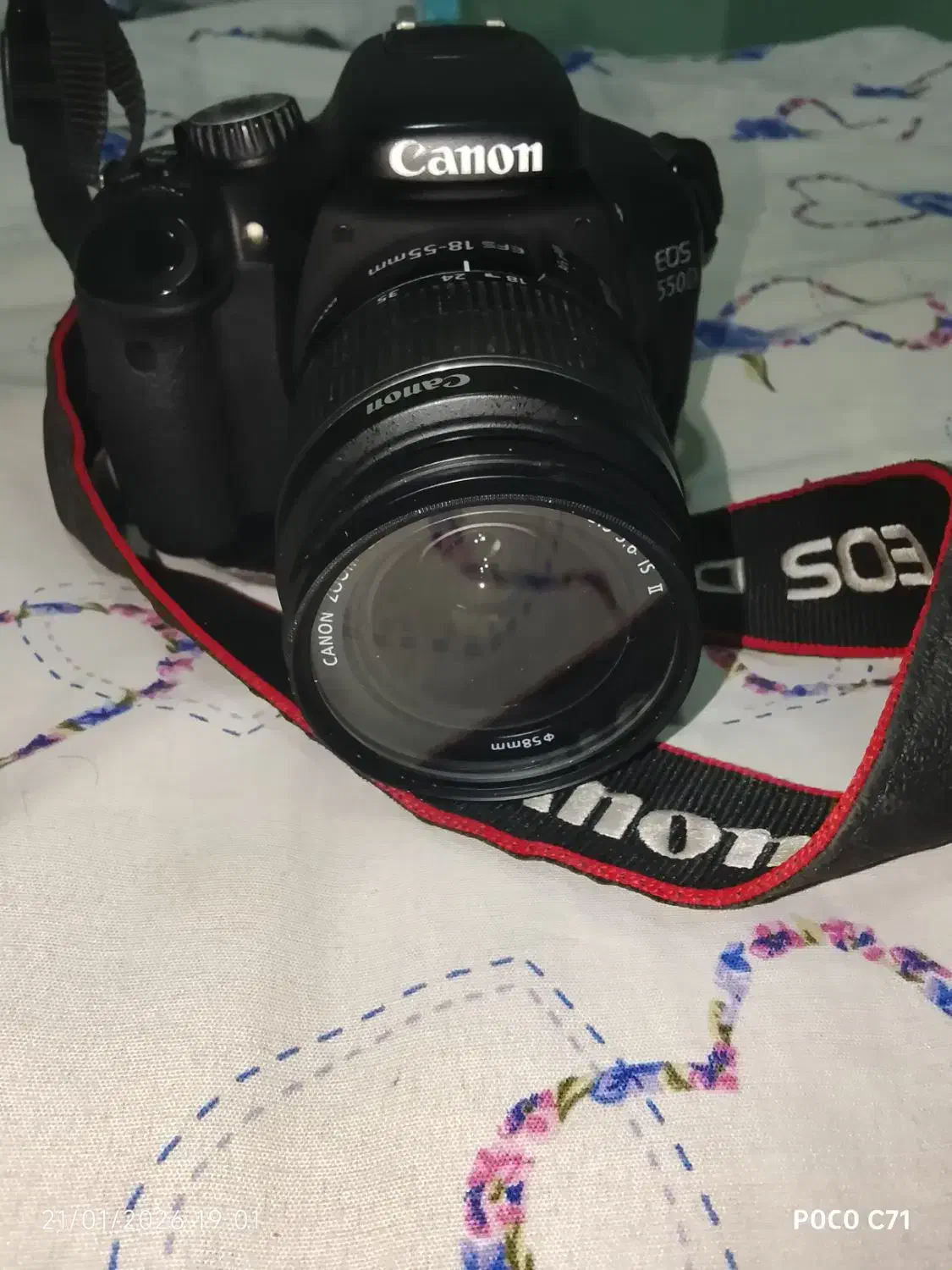 دوربین کنون ۵۵۰دی|دوربین عکاسی و فیلمبرداری|شهرکرد, |دیوار