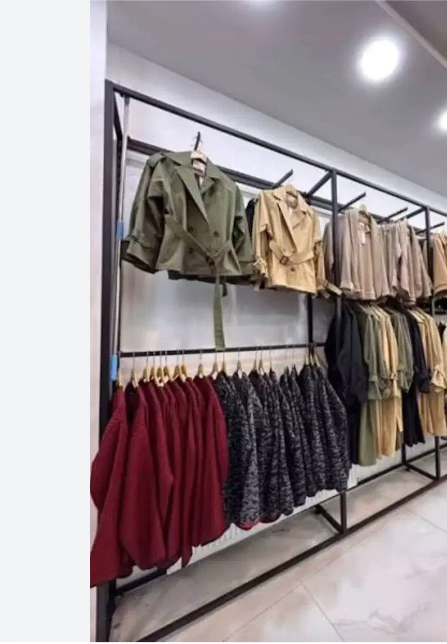 رگال لباس فروشگاهی|کتابخانه، شلف، قفسه‌های دیواری|رشت, قاسمیه|دیوار